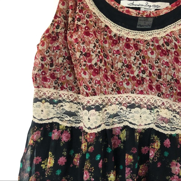 American Rag Bohemian Hippie Patterned Dress - Picture 3 of 12